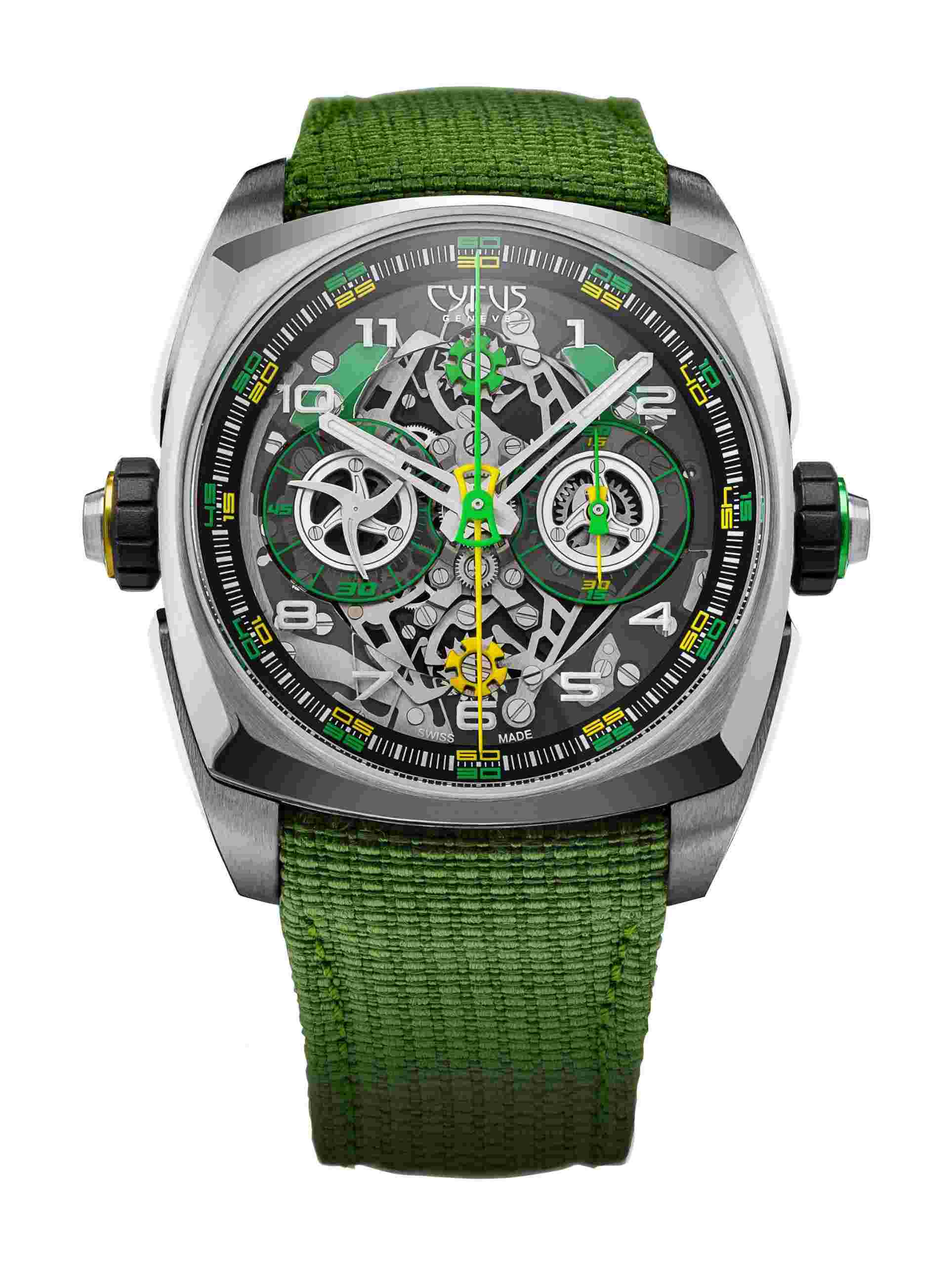 Cyrus
Klepcys DICE Lime Titanium