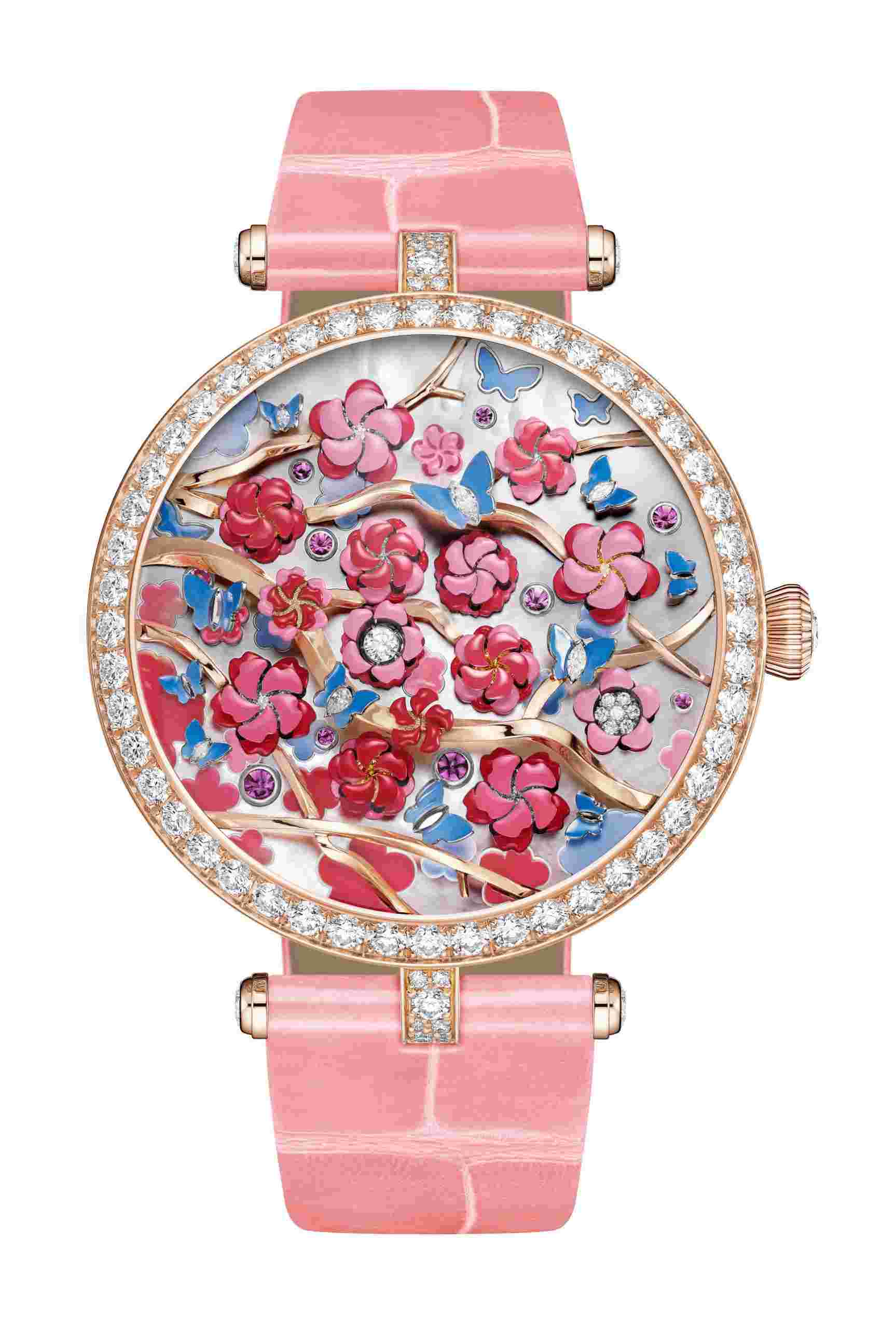 Van Cleef & Arpels
Lady Arpels Heures Florales Cerisier Watch