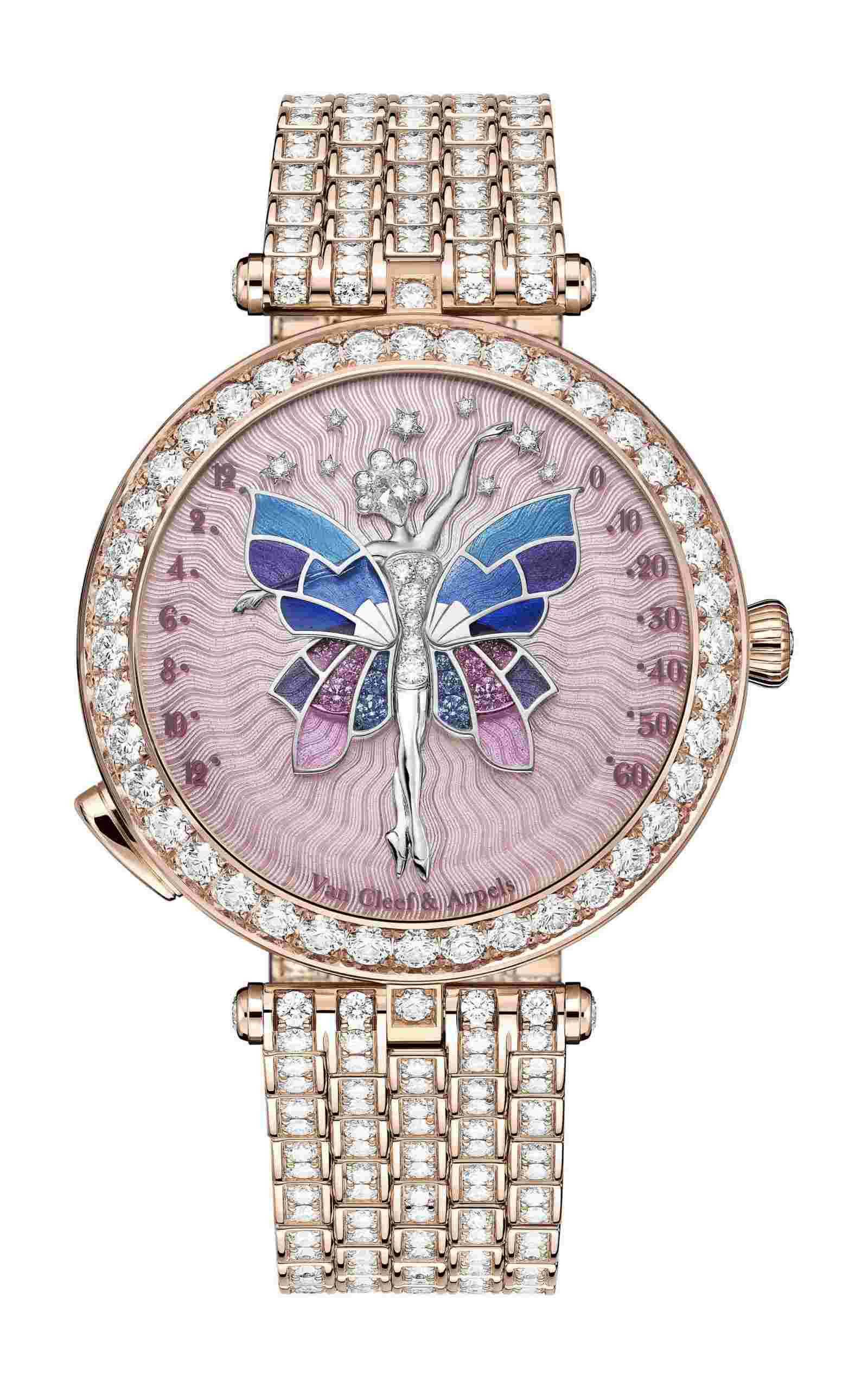 Van Cleef & Arpels
Lady Arpels Ballerine Enchantée Rose Gold Watch