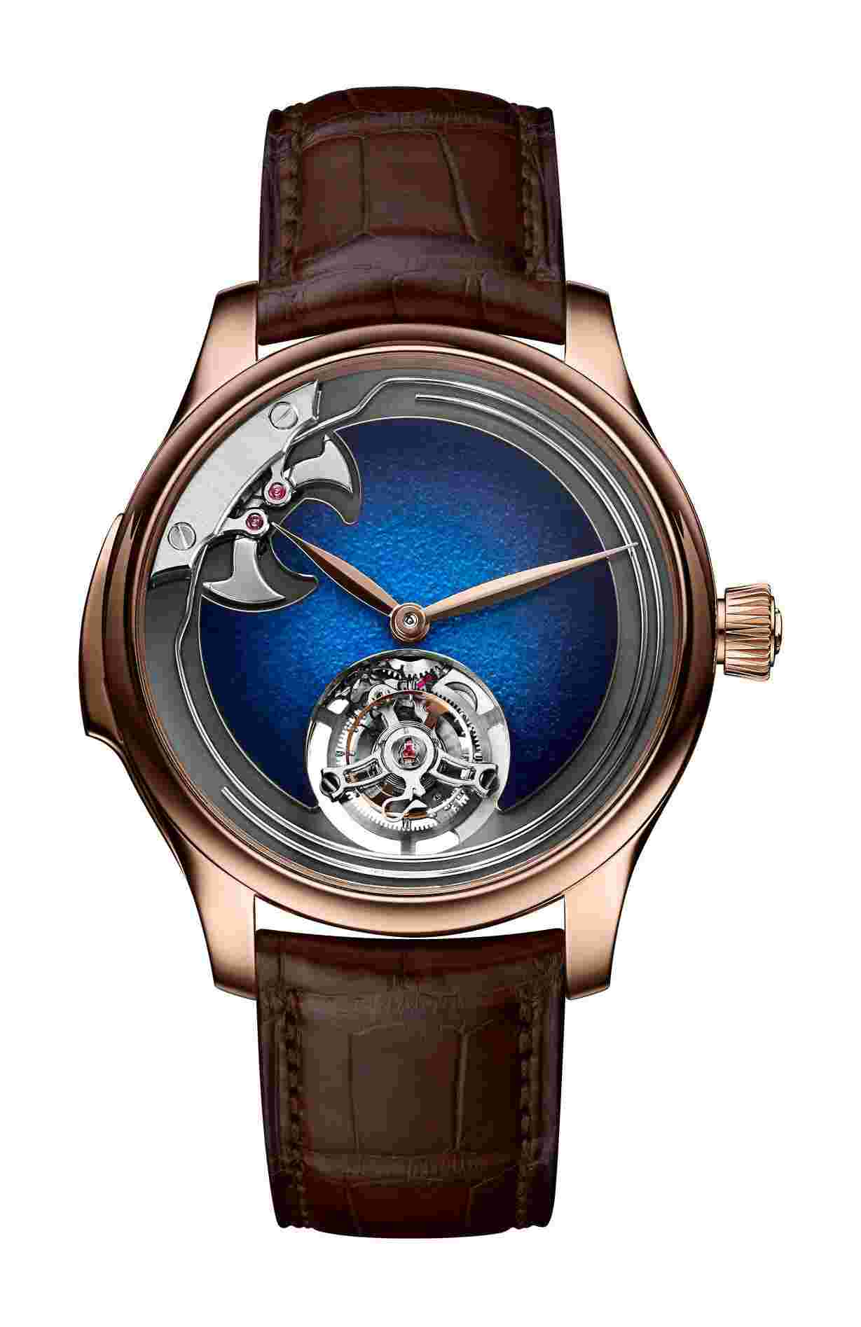H. Moser & Cie
Endeavour Concept Minute Repeater Tourbillon Aqua Blue