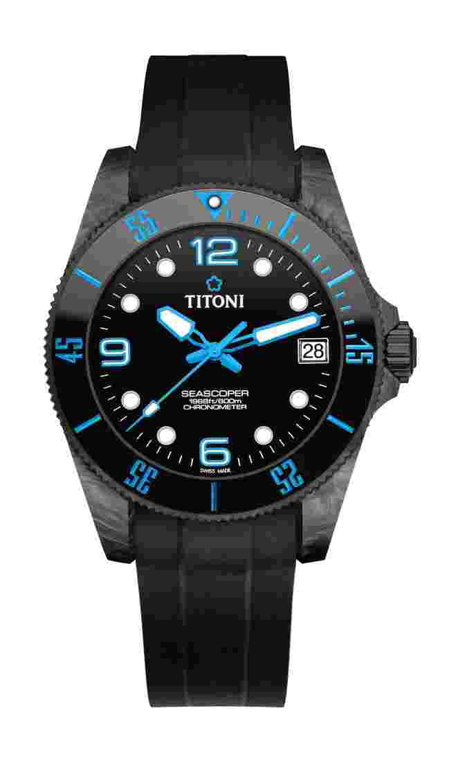 Titoni
Seascoper 600 Carbon Tech