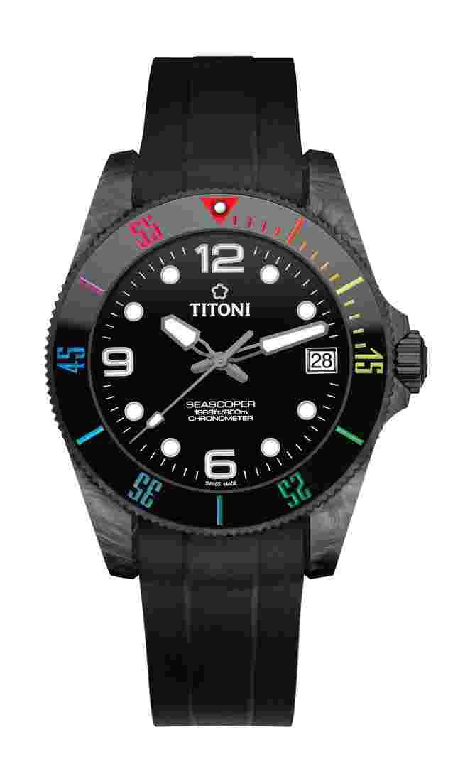 Titoni
Seascoper 600 Carbon Tech