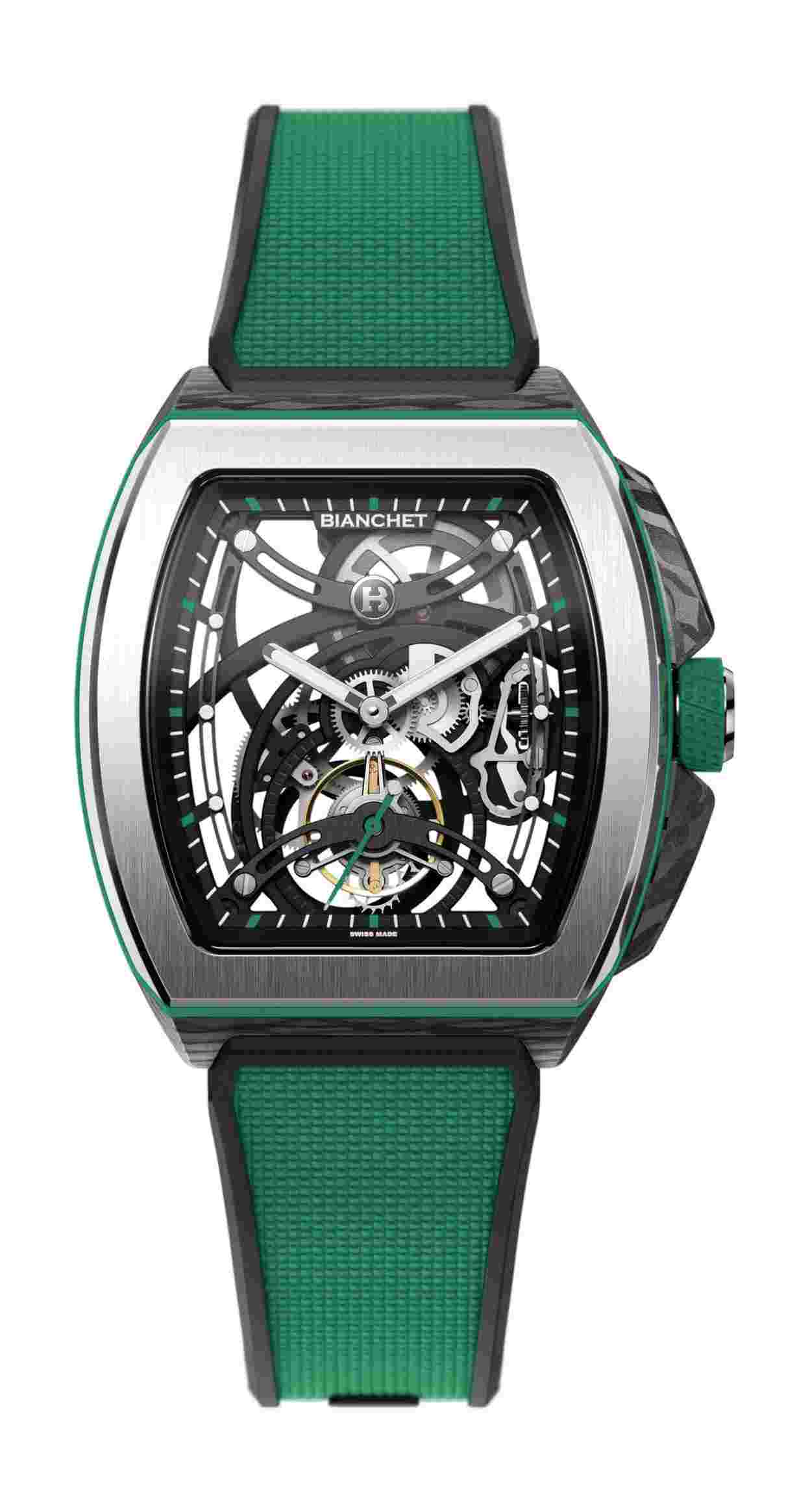 Bianchet
Tourbillon B1.618 Openwork Titanium Carbon