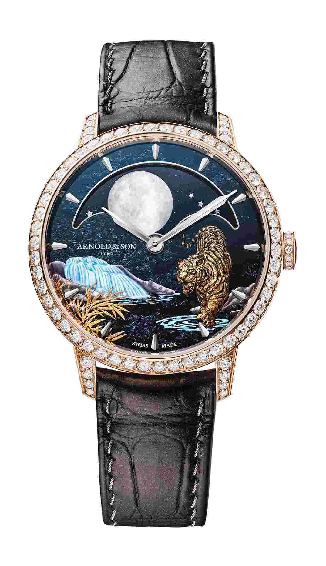 Arnold & Son
Perpetual Moon 38 Red Gold “Year of the Tiger”