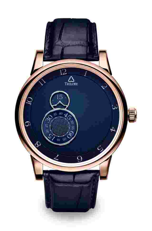 Trilobe
Nuit Fantastique Grained Blue Rose Gold
