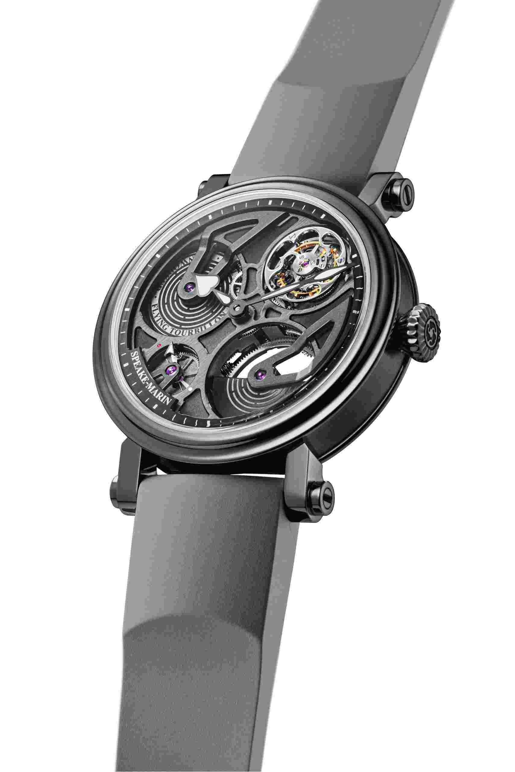 Speake-Marin
Openworked Tourbillon Black DLC