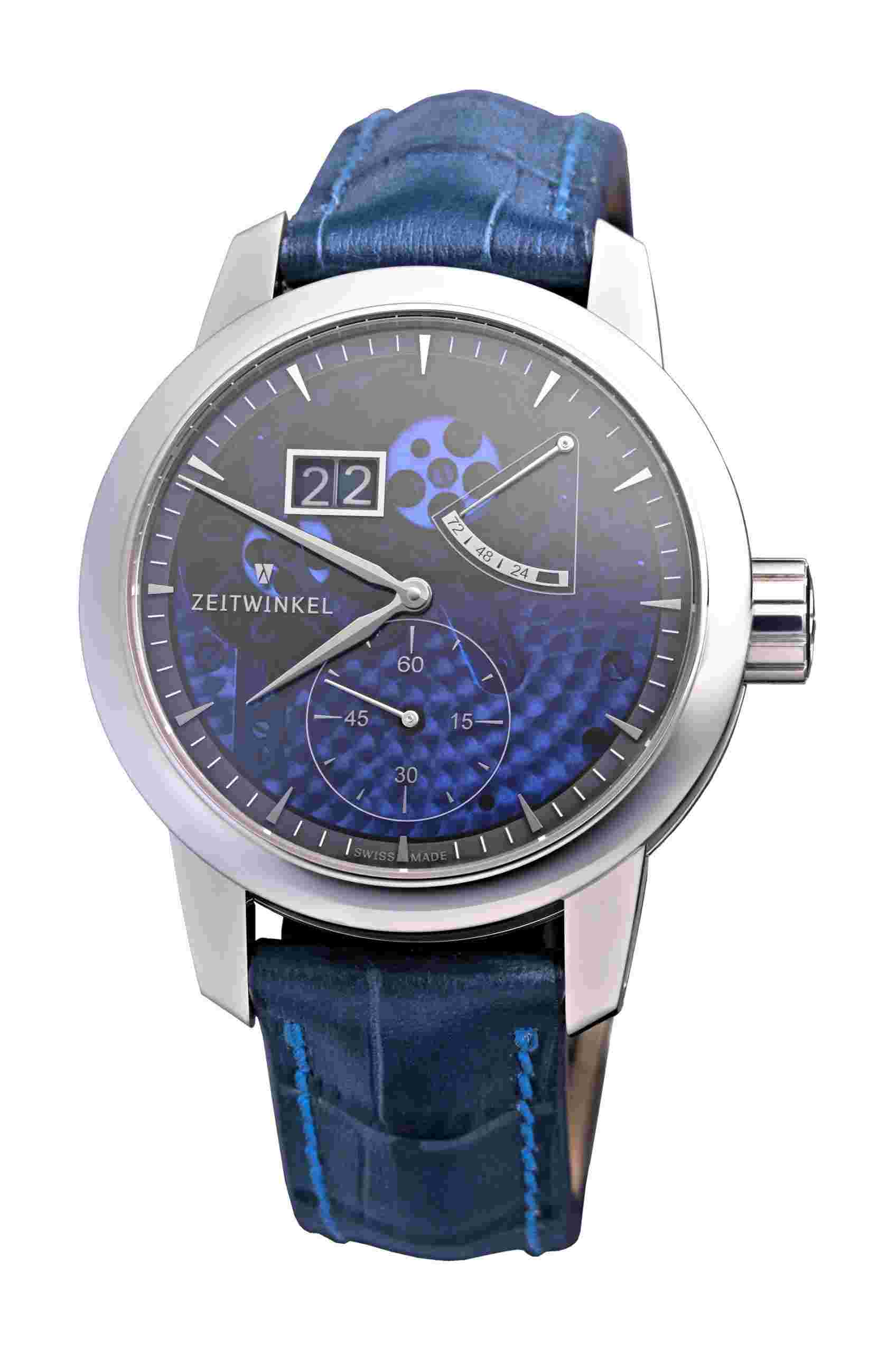 Zeitwinkel
273° Saphir Bleu