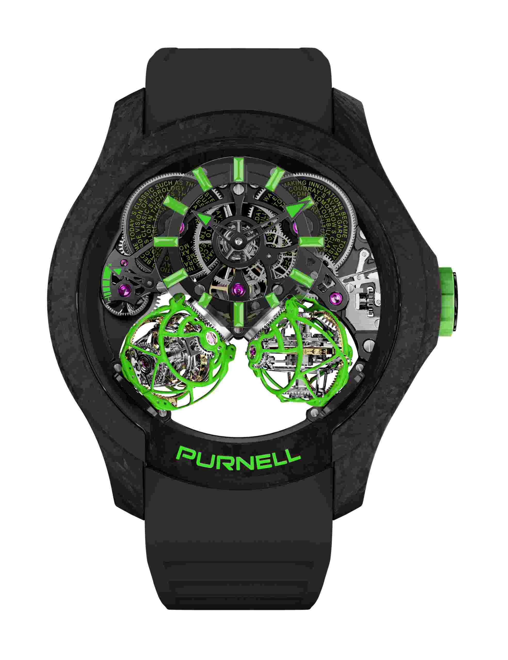 Purnell
Escape II Carbon Neon Green