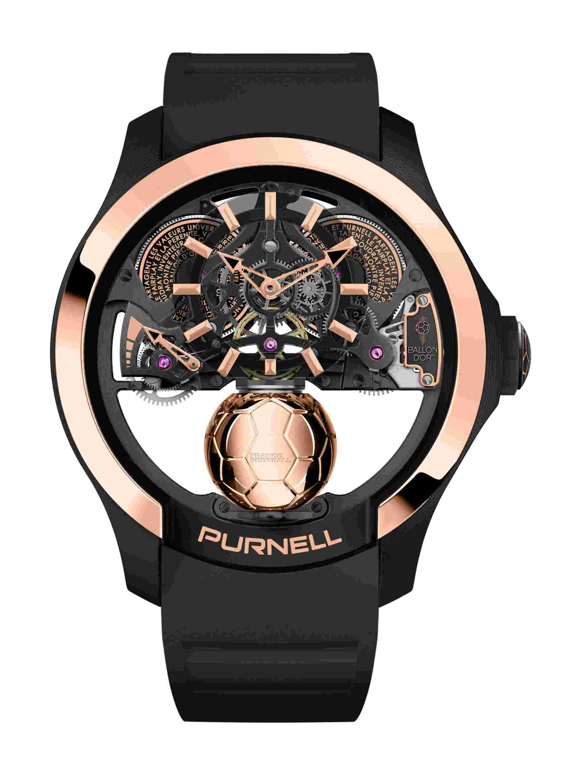 Purnell
Escape Legend Carbon 18K Rose Gold Bezel