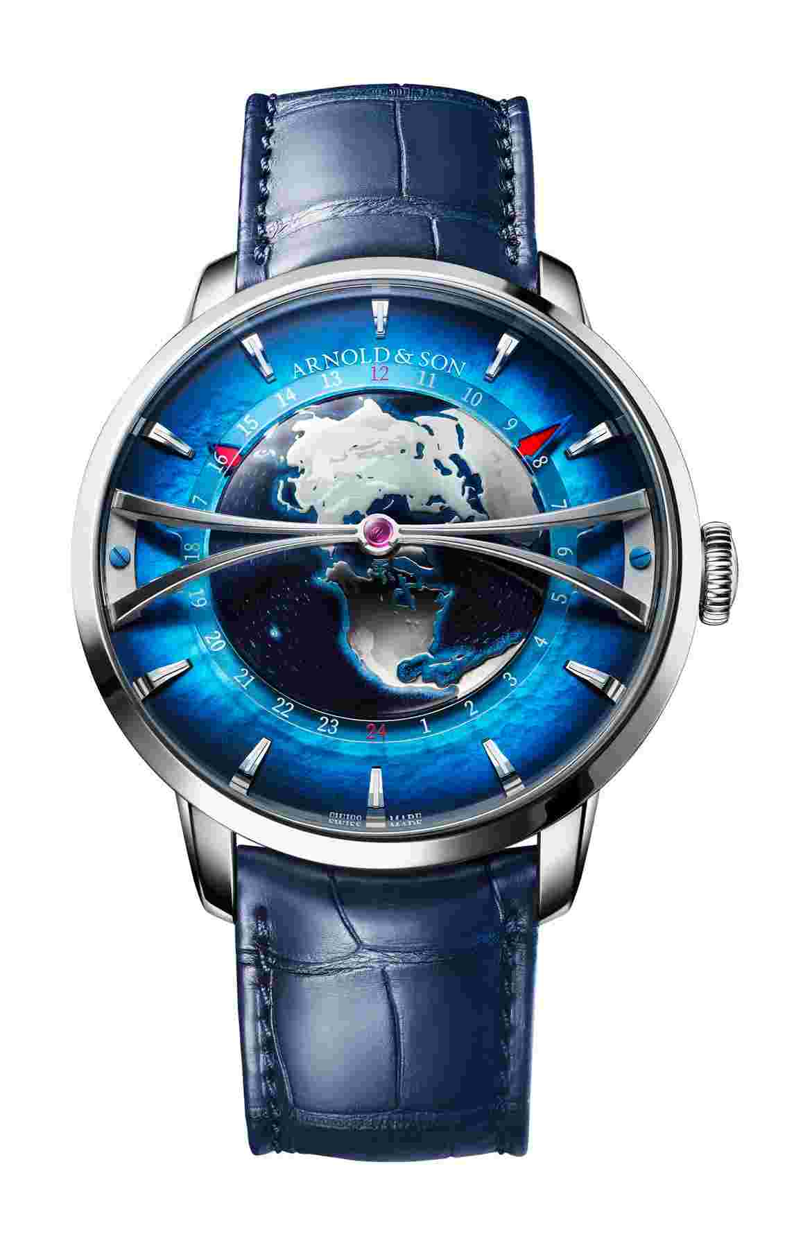 Arnold & Son
Globetrotter 45 Platinum