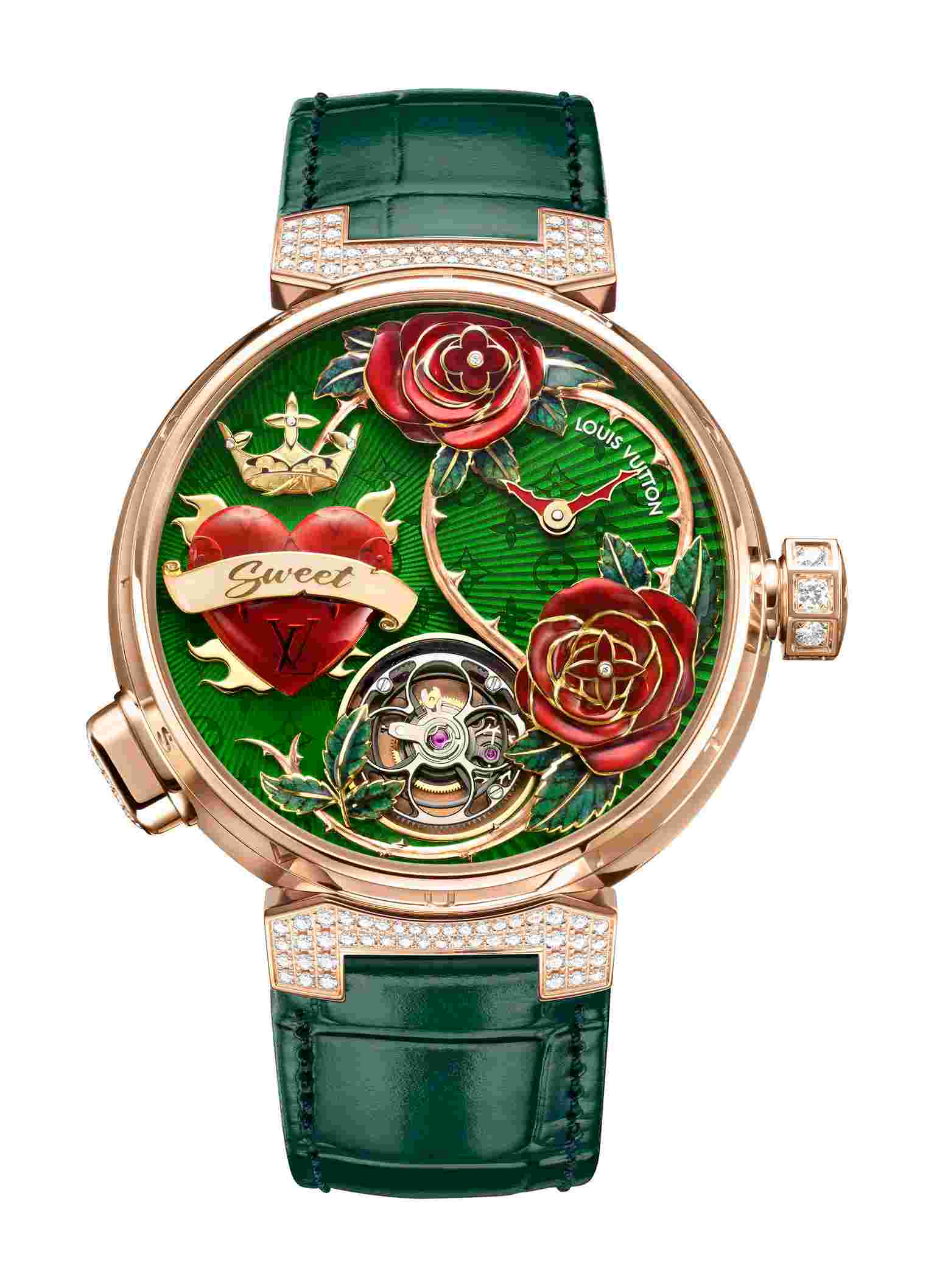 Louis Vuitton
Tambour Fiery Heart Automata