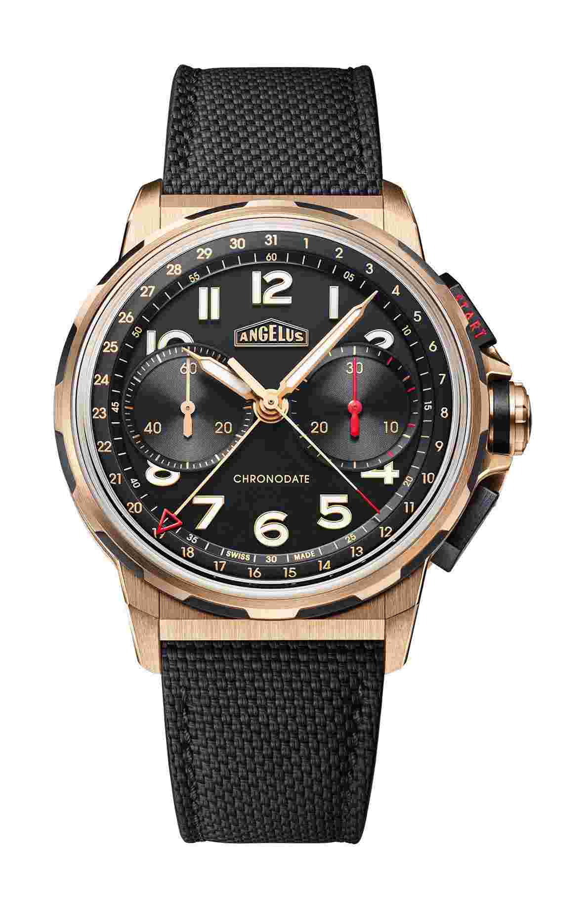 Angelus
Chronodate Gold Black