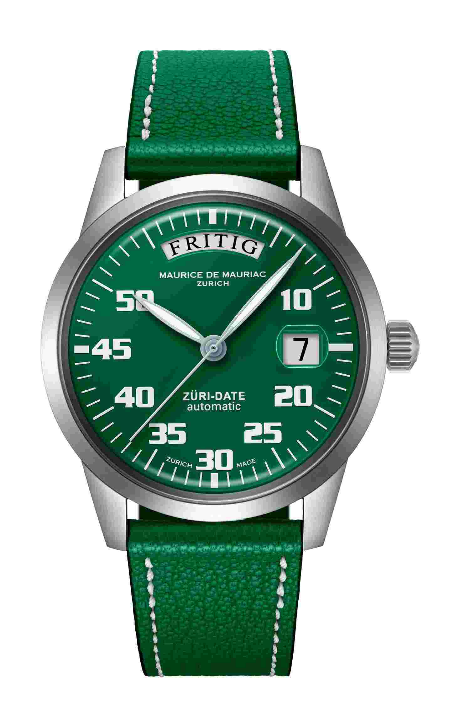 Maurice de Mauriac
Automatic Date “Züri Date” Green