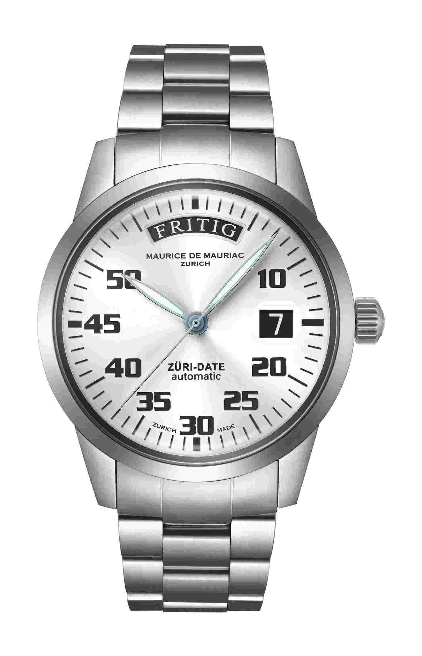 Maurice de Mauriac
Automatic Date “Züri Date” White