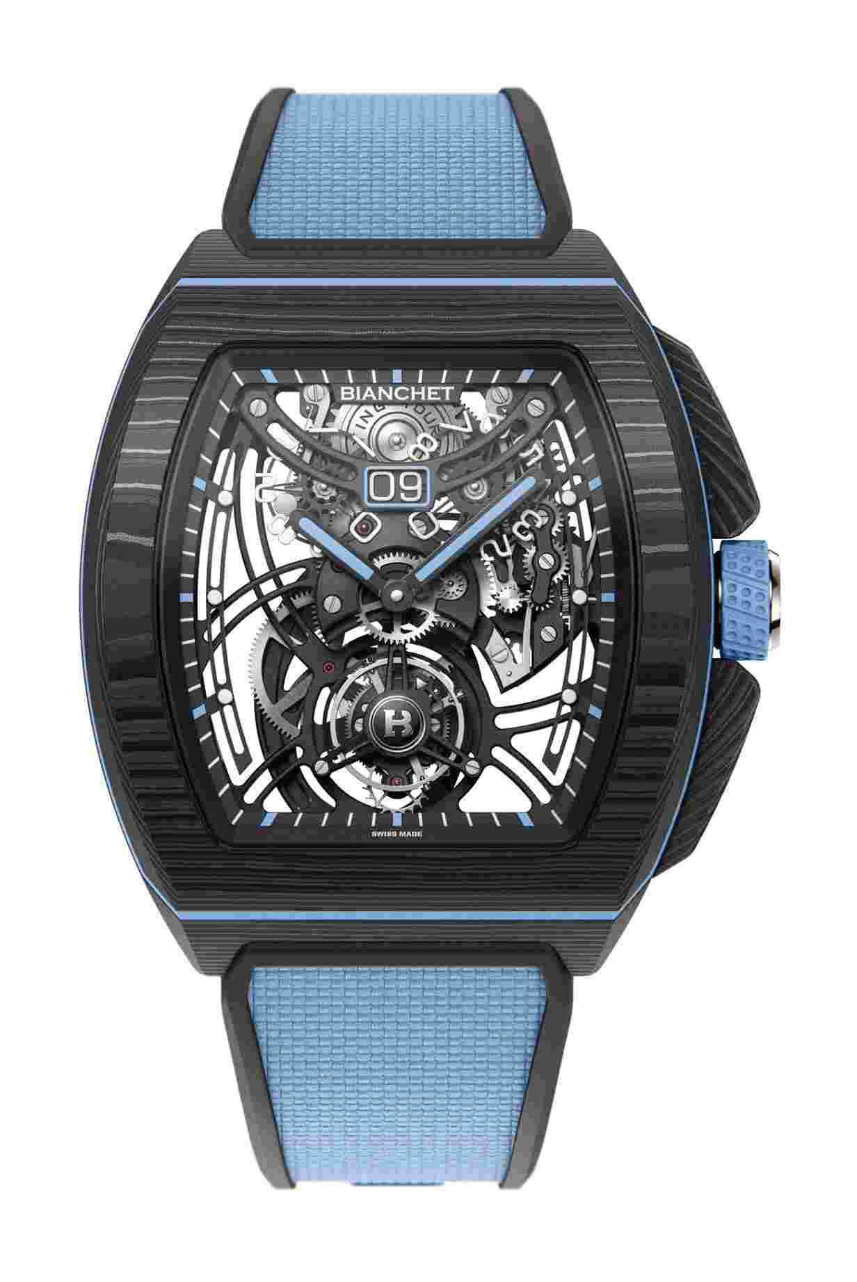 B1.618 Grande Date B1.618 Carbon Sky Blue