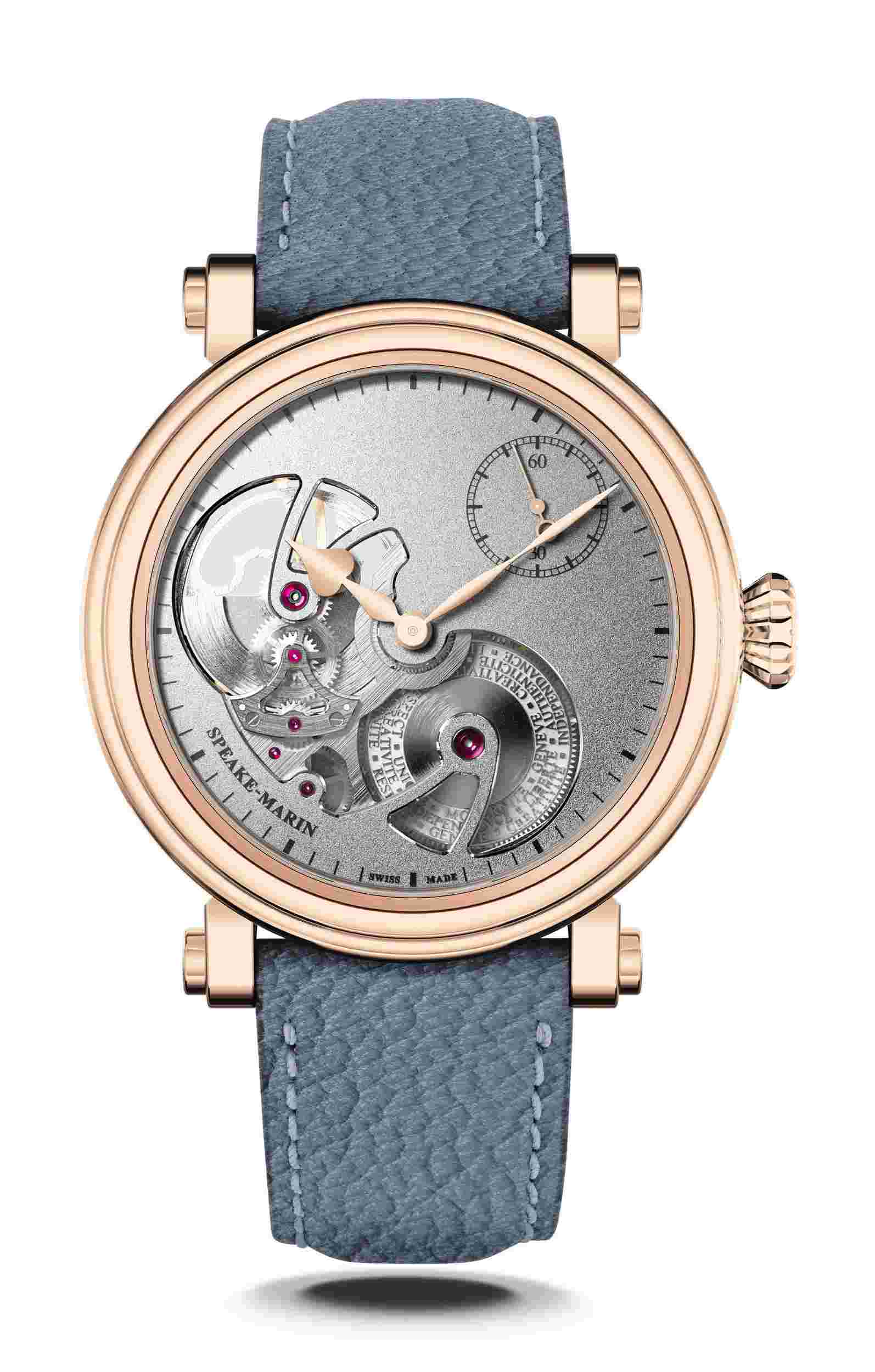 Speake-Marin
Openworked Sandblasted Red Gold