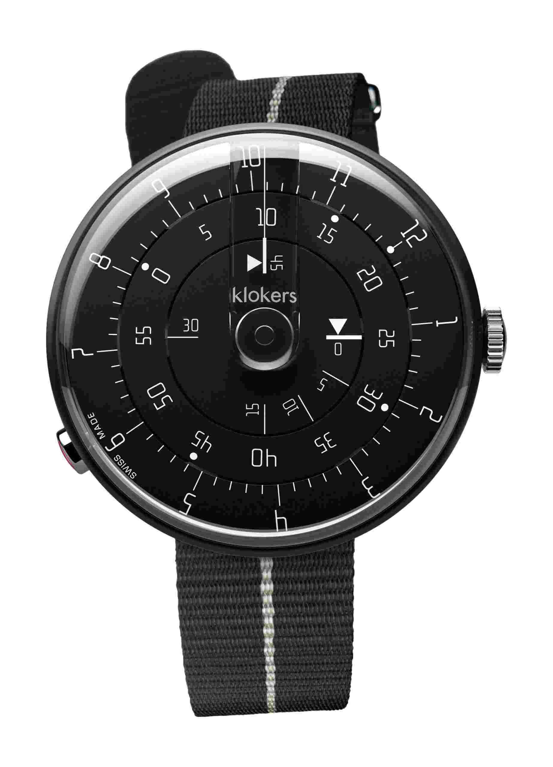 Klokers
KLOK 01 Black Minimal