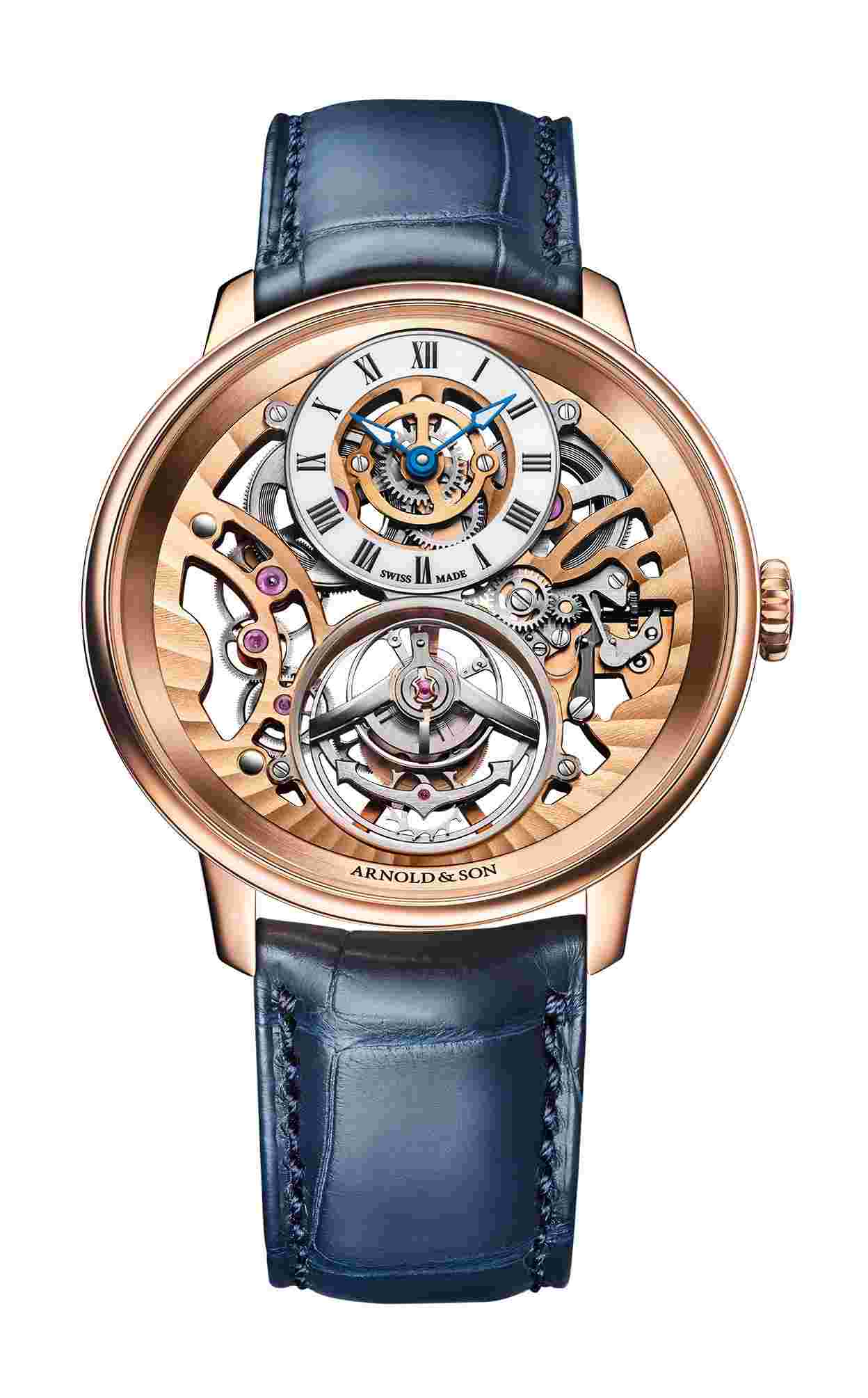 Arnold & Son
Ultrathin Tourbillon Skeleton Red Gold