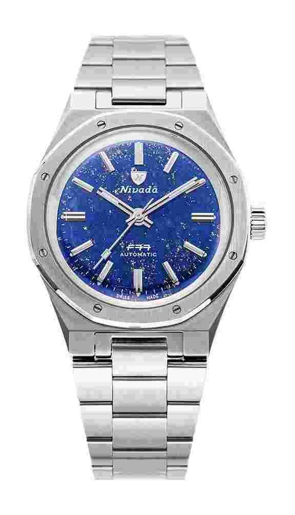 Nivada Grenchen
F77 Stainless Steel Lapis Lazuli