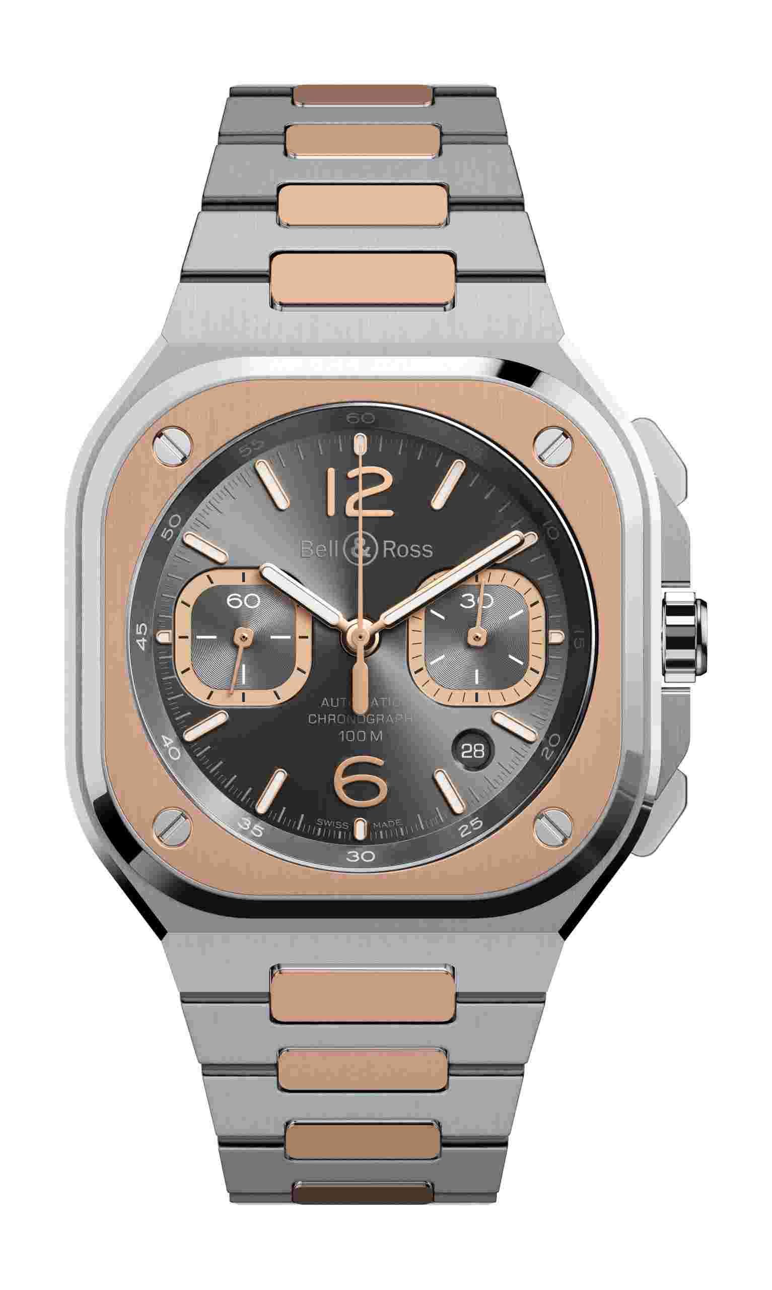 Bell & Ross
BR 05 Chrono Gray Steel & Gold