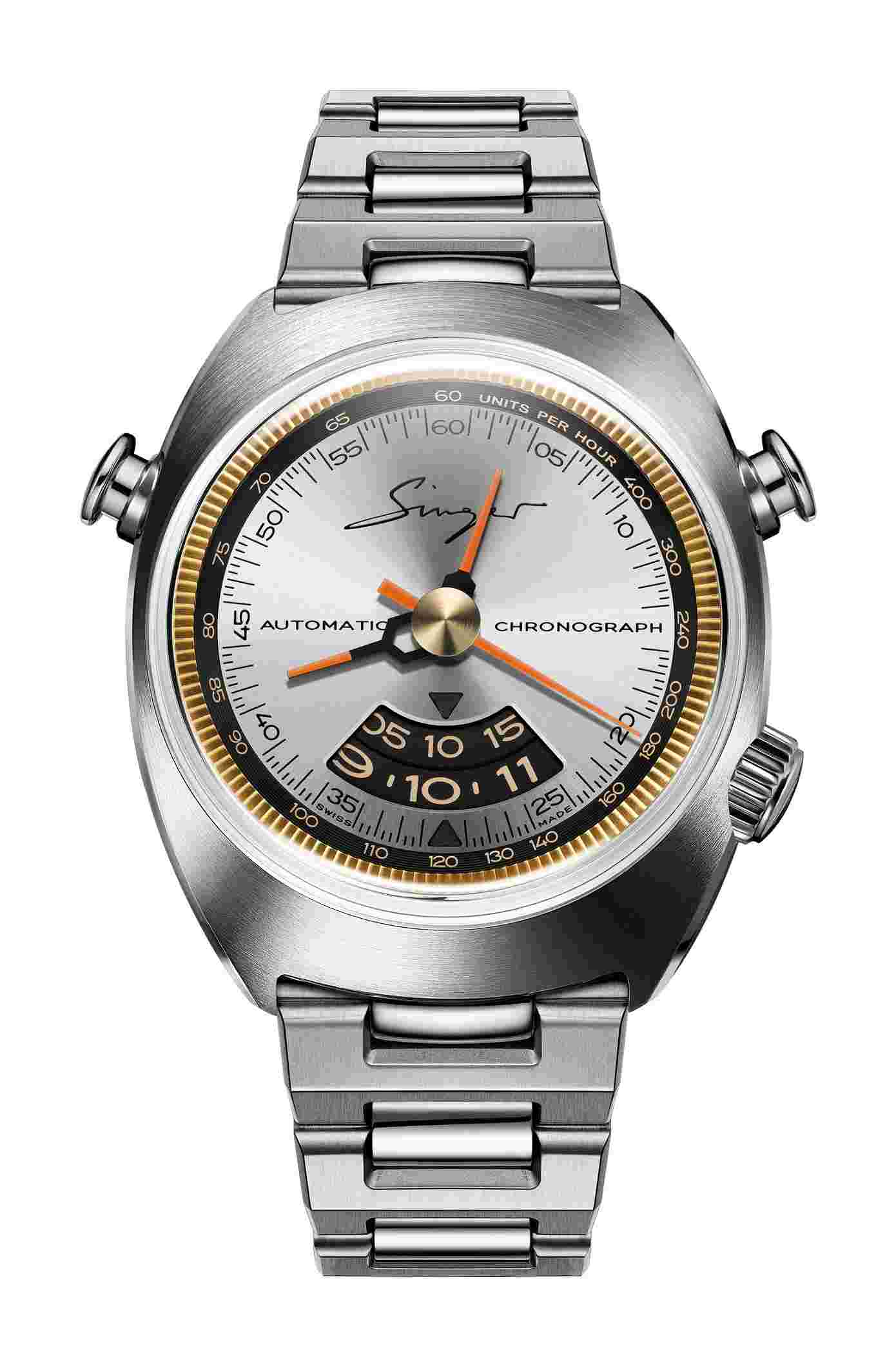 Singer Reimagined
1969 Chronograph Sunray Gray