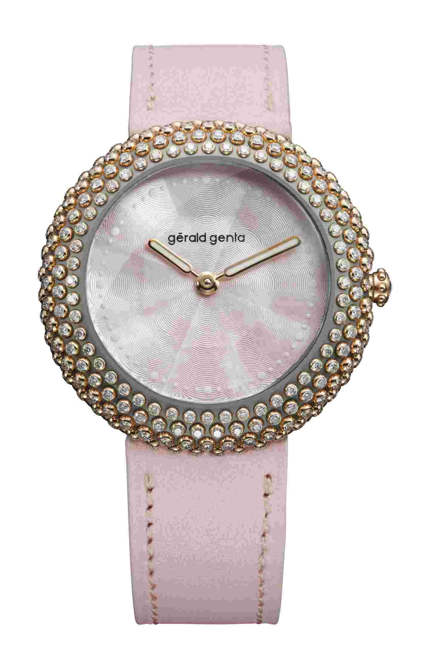 Gerald Genta
Gentissima Oursin 36 Pink Mother of Pearl