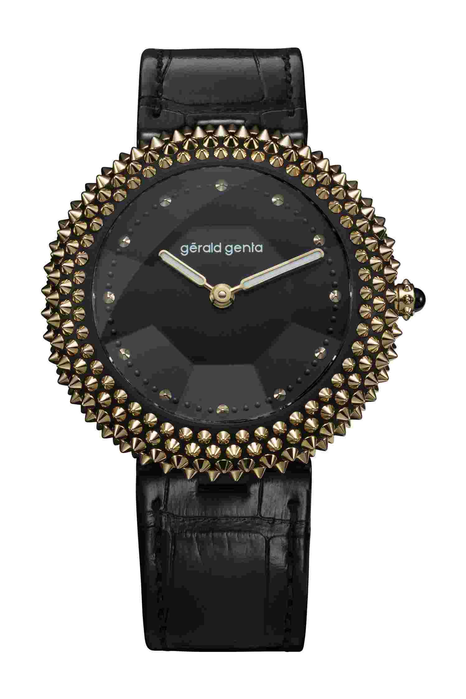 Gerald Genta
Gentissima Oursin 36 Black Titanium