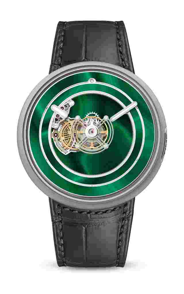 Marco Tedeschi
KS 05 Central Floating Tourbillon Malachite