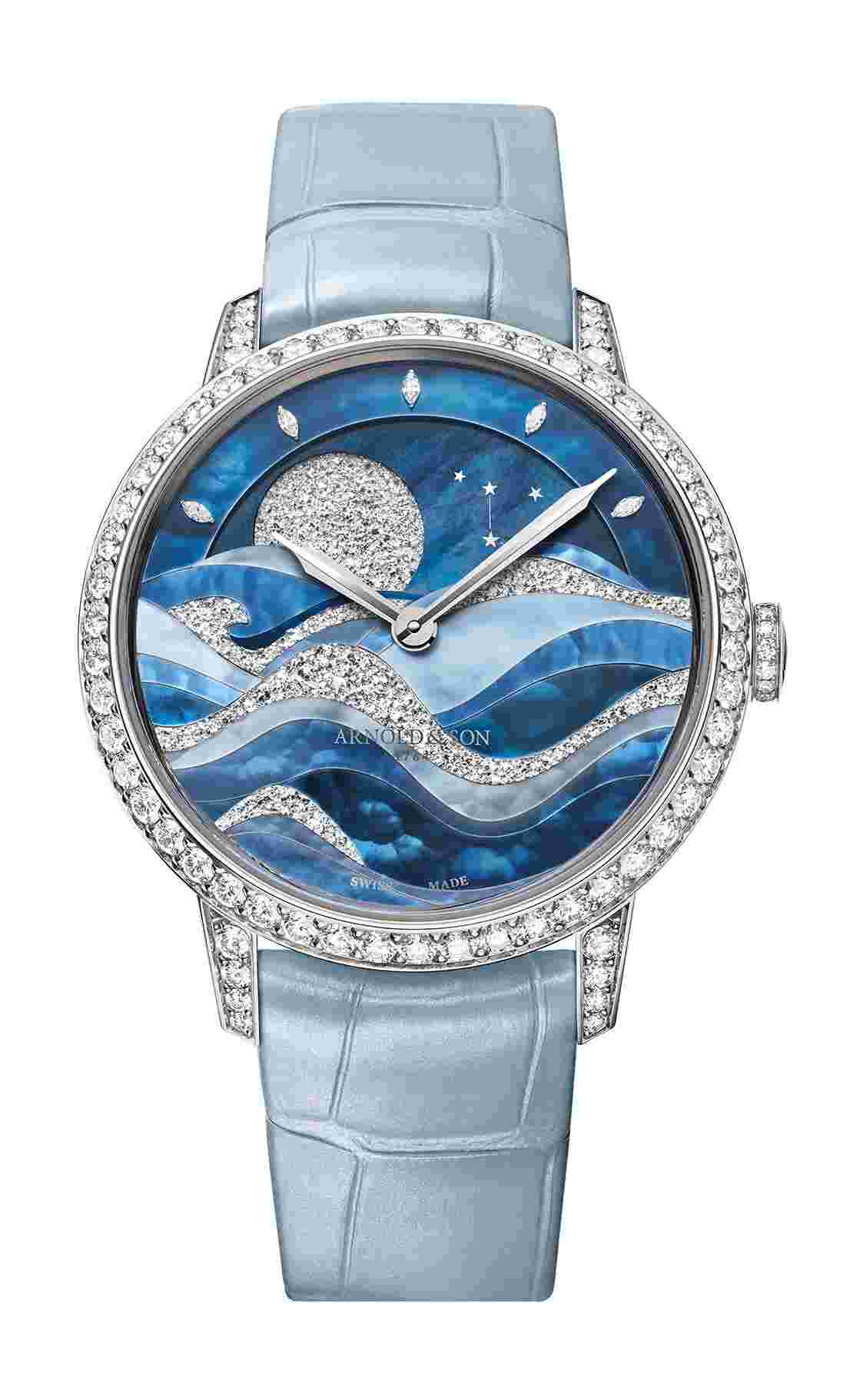 Arnold & Son
Perpetual Moon 38 White Gold Night Tide