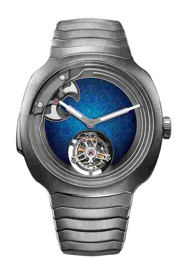 H. Moser & Cie
Streamliner Concept Minute Repeater Tourbillon Blue Enamel