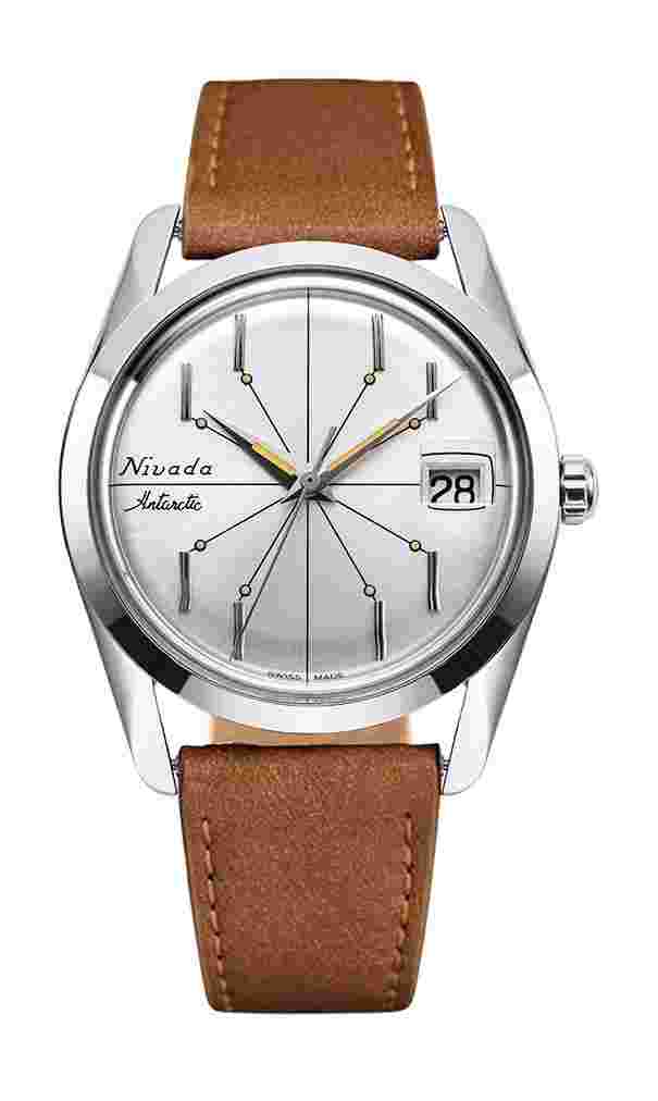 Nivada Grenchen
Antarctic Spider 35 Silver