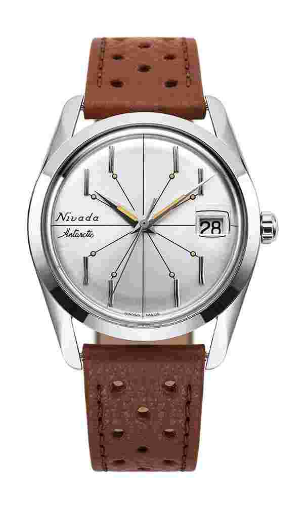 Nivada Grenchen
Antarctic Spider 35 Silver