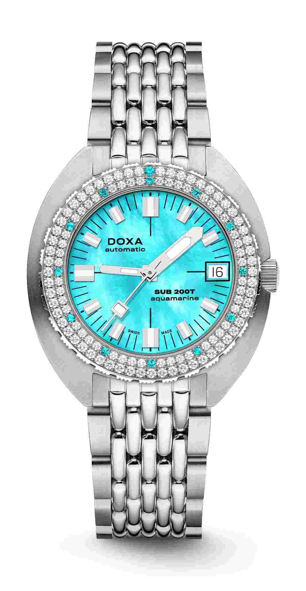 Doxa
SUB 200T Diamonds Aquamarine
