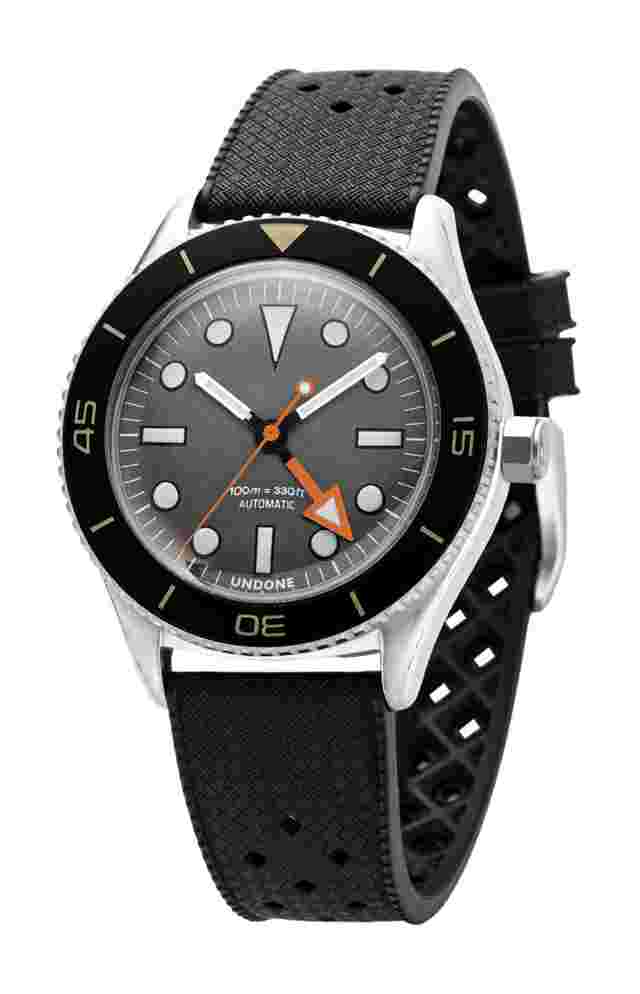 Undone
Basecamp Explorer Black Bezel Orange Hands