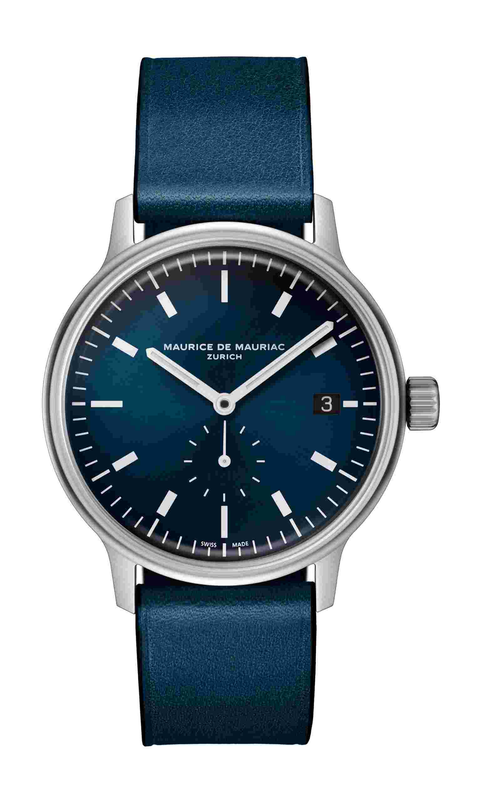 Maurice de Mauriac
L3 Small Seconds Spheric Blue