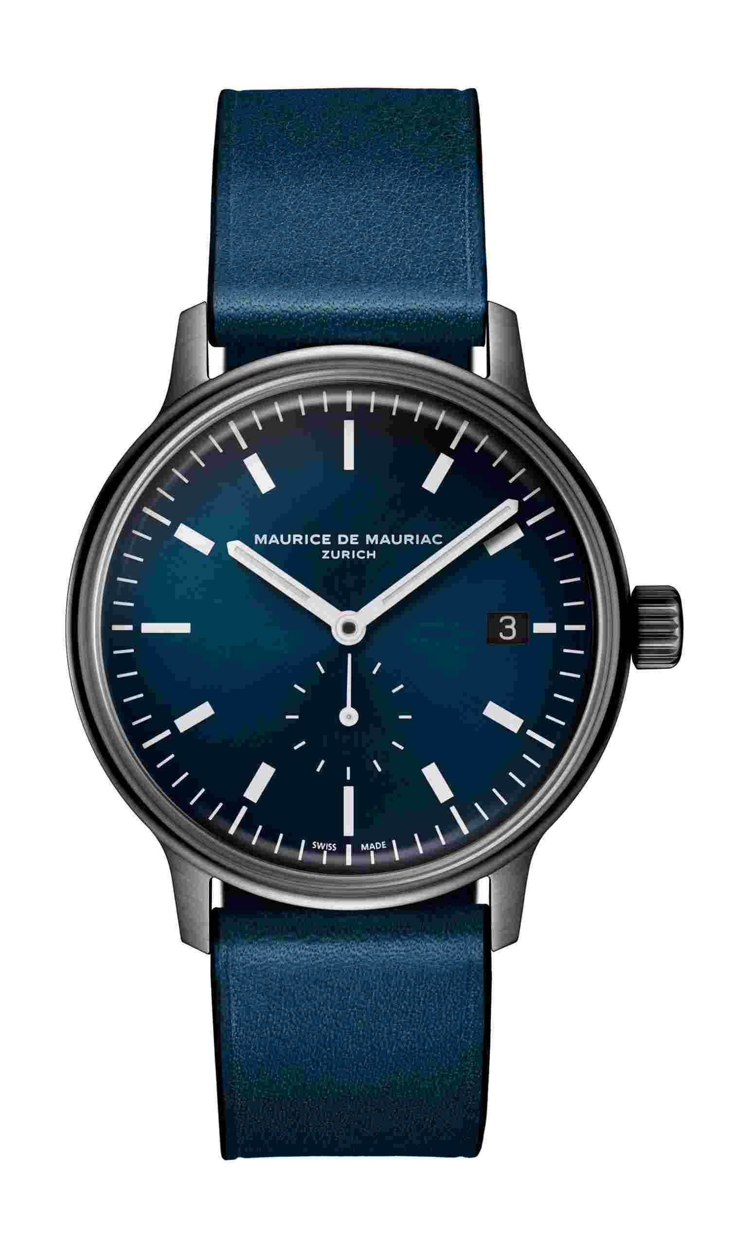 Maurice de Mauriac
L3 Small Seconds Spheric Blue