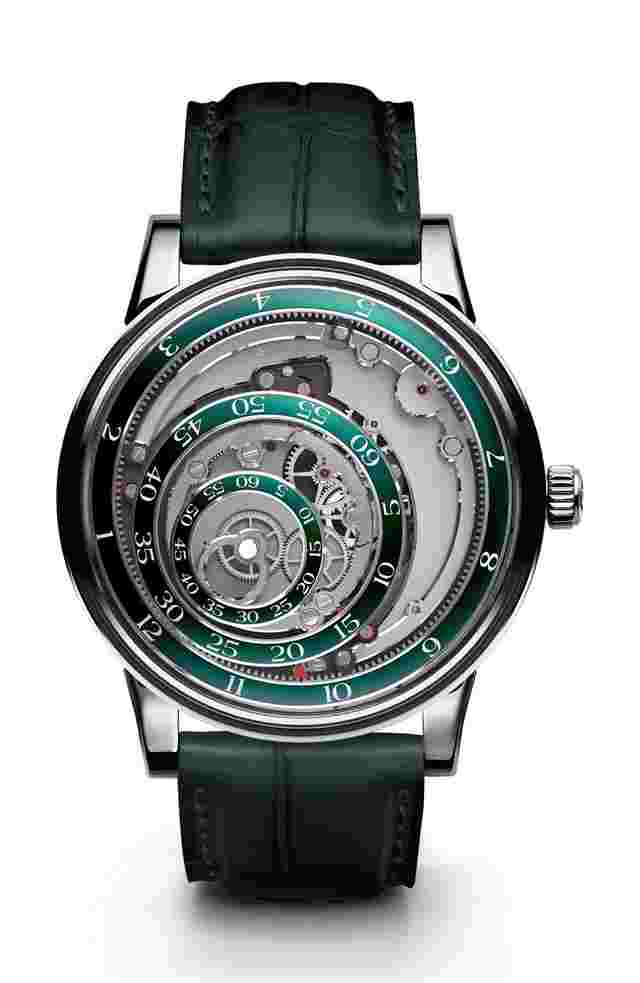 Trilobe
Une Folle Journée Rhodium Plated Green