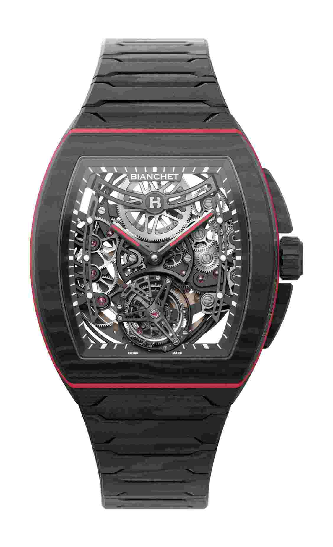 UltraFino Carbon Skeleton Red