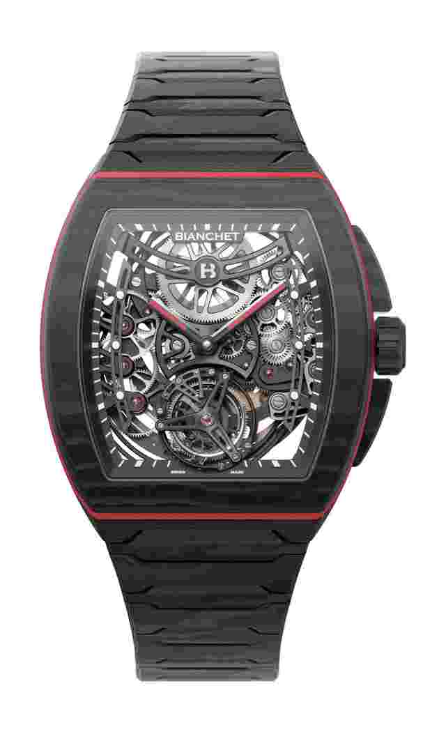 UltraFino Carbon Skeleton Red