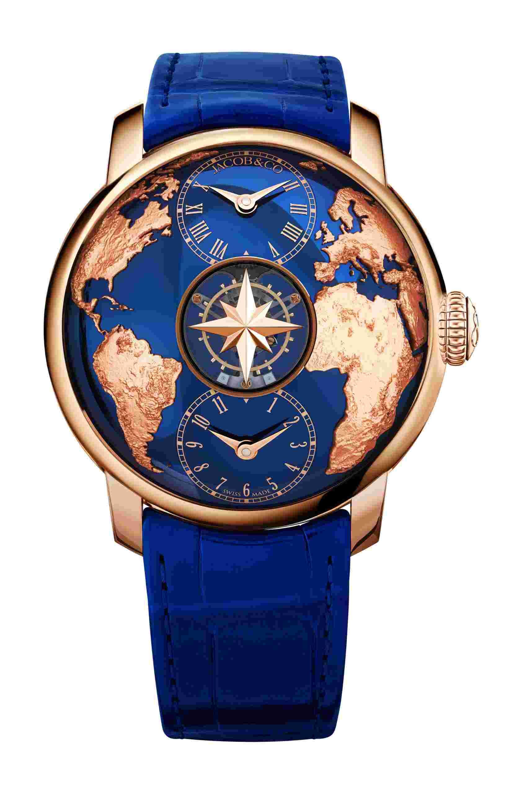 Jacob & Co
The World Is Yours Dual Time Zone Tourbillon