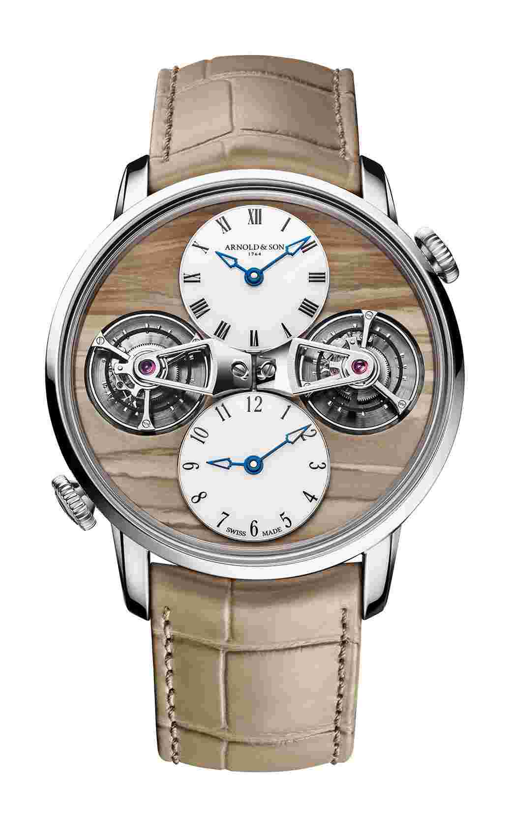 Arnold & Son
Double Tourbillon White Gold X Chronopassion « Landscape »