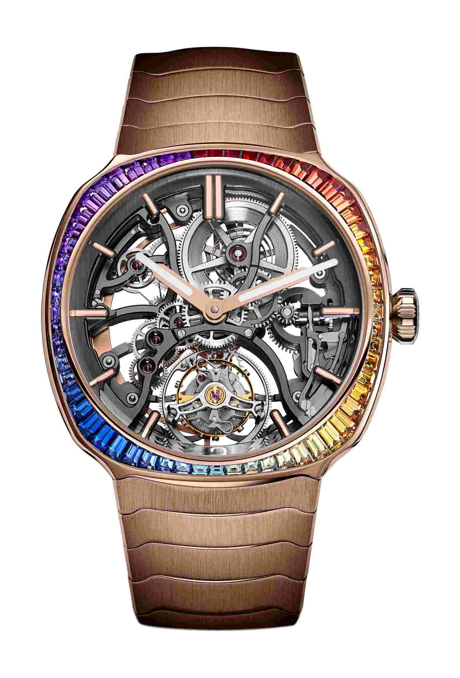 H. Moser & Cie
Streamliner Tourbillon Skeleton Rainbow