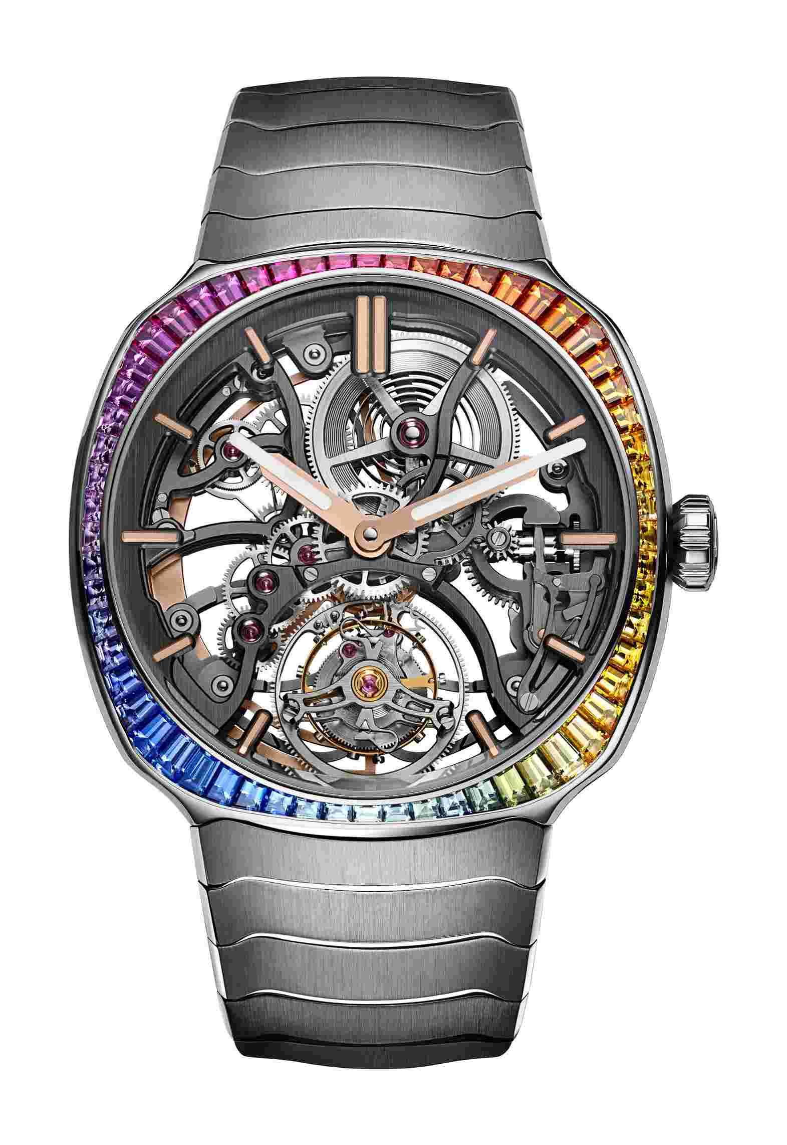 H. Moser & Cie
Streamliner Tourbillon Skeleton Rainbow