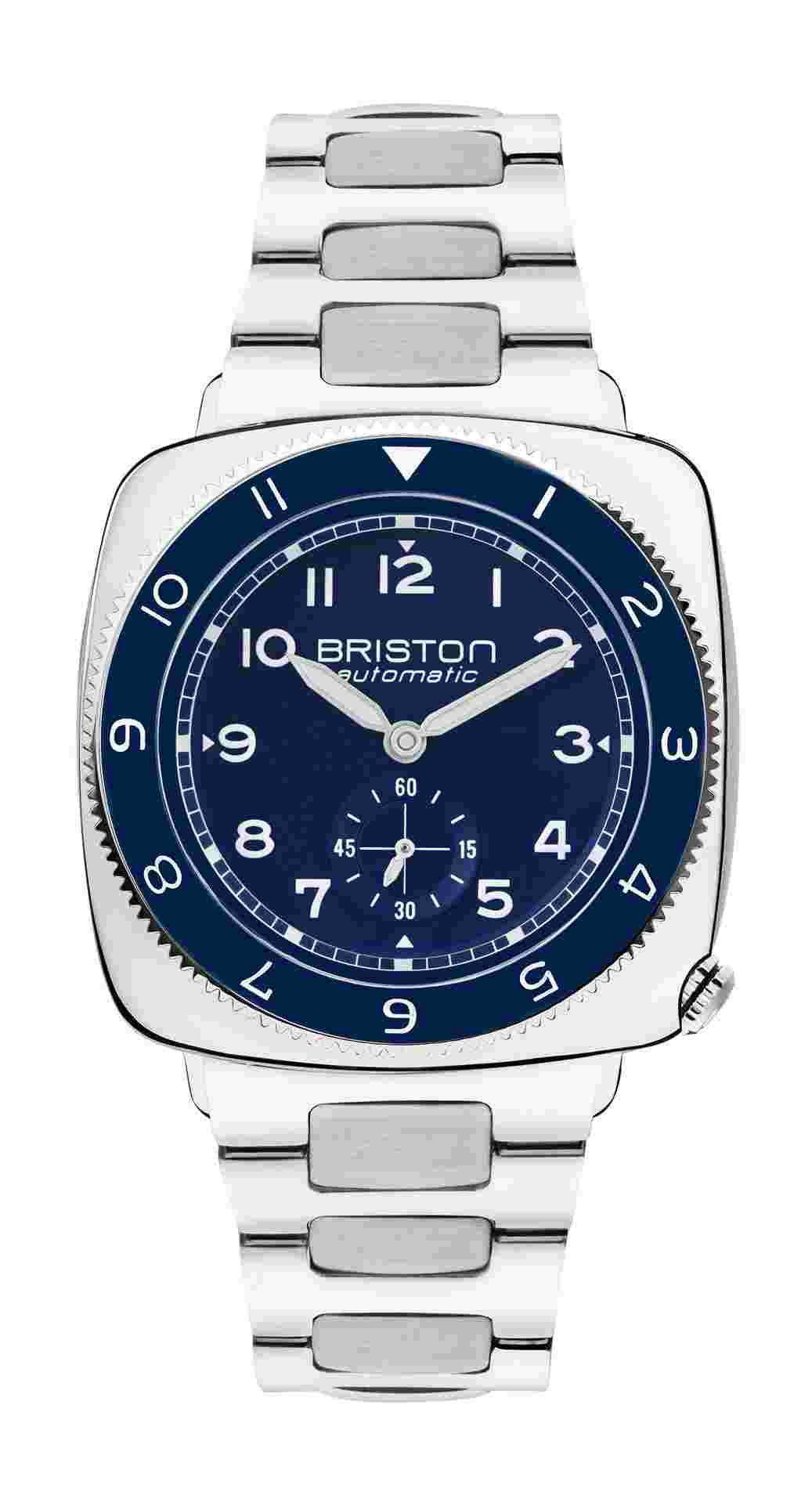 Briston
Clubmaster Legend Small Second Steel Navy Blue