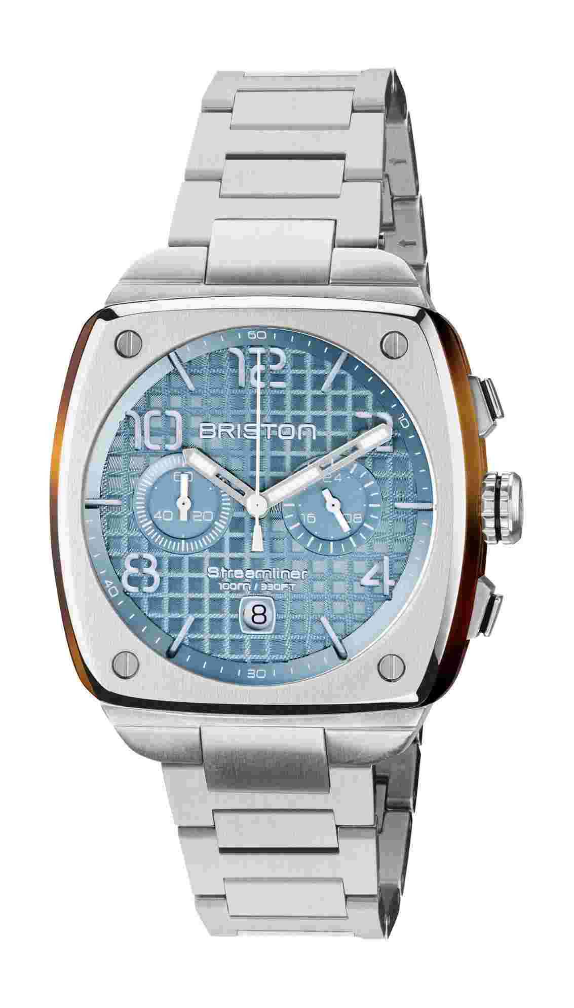 Briston
Streamliner Urban Chrono Steel Ice Blue