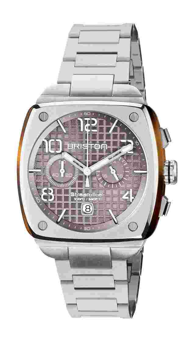 Briston
Streamliner Urban Chrono Steel Taupe
