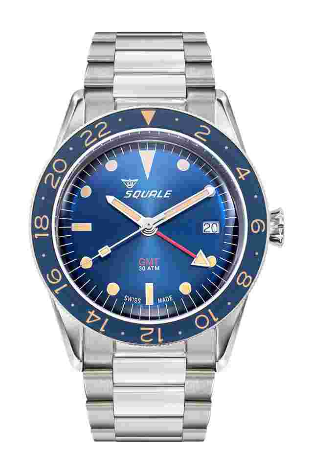 Squale
SUB-39 GMT Vintage Blu Bracelet