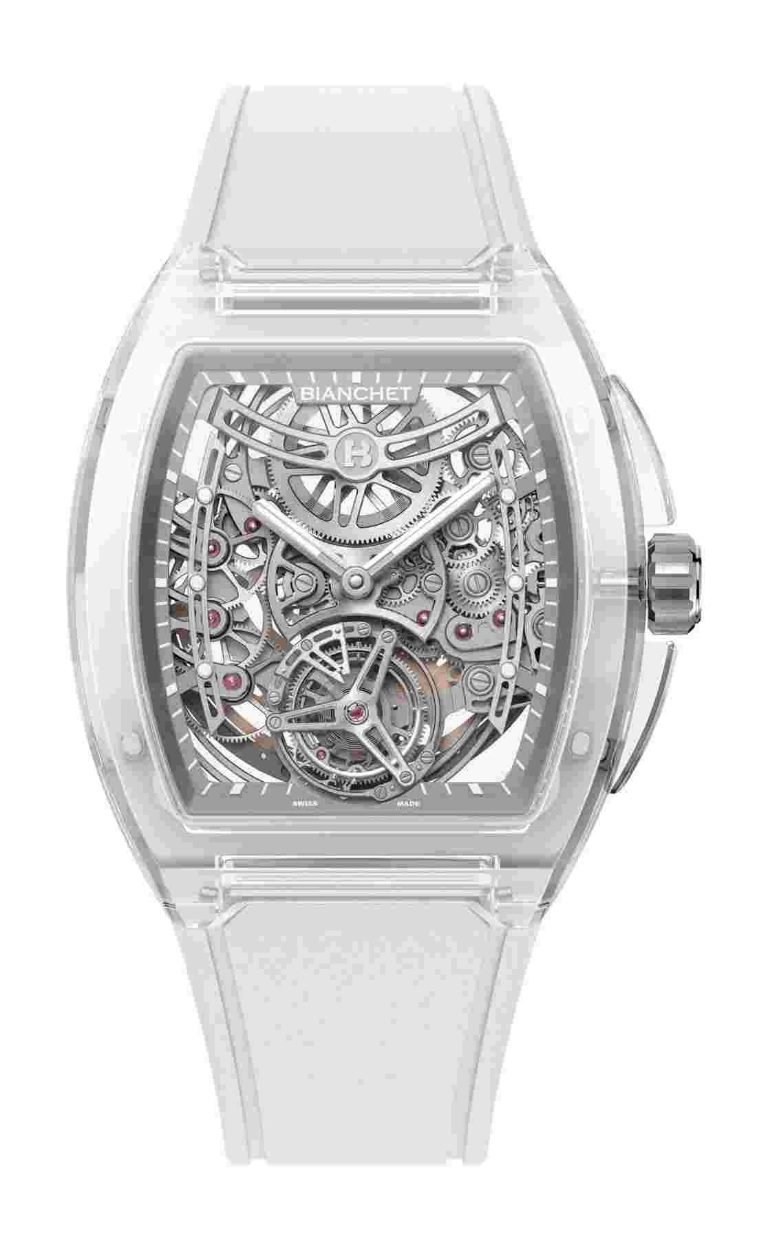 UltraFino Sapphire Skeleton White