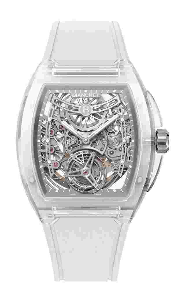 UltraFino Sapphire Skeleton White