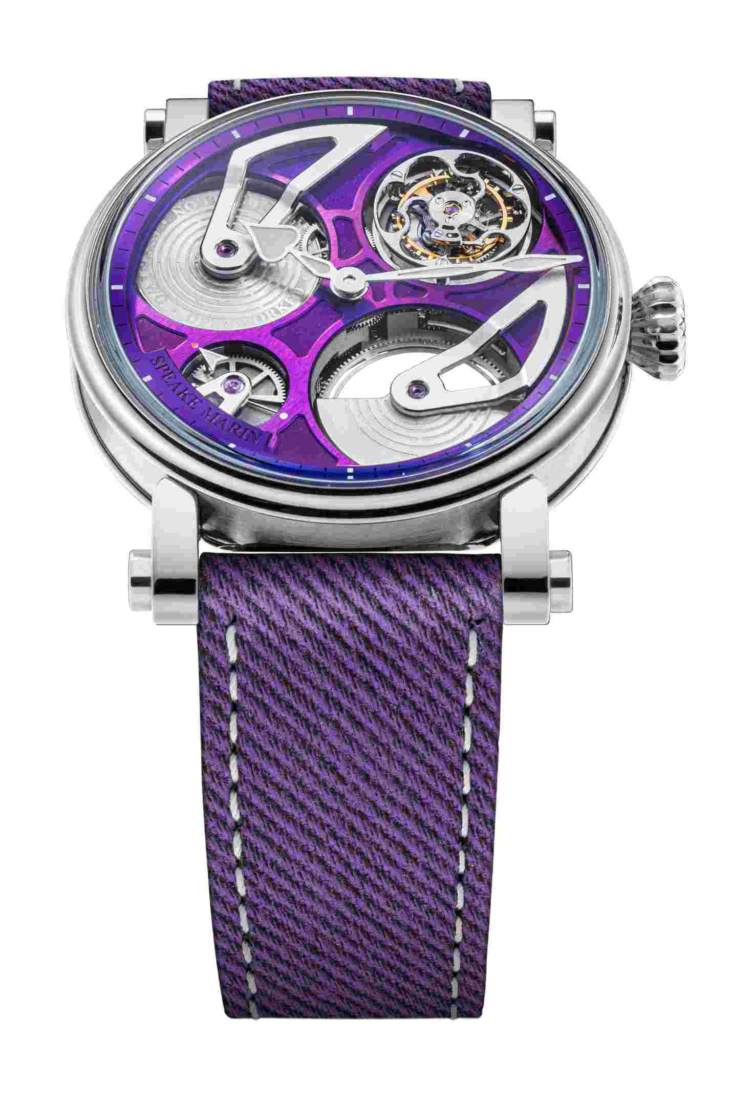 Speake-Marin
Openworked Tourbillon Purple Hour